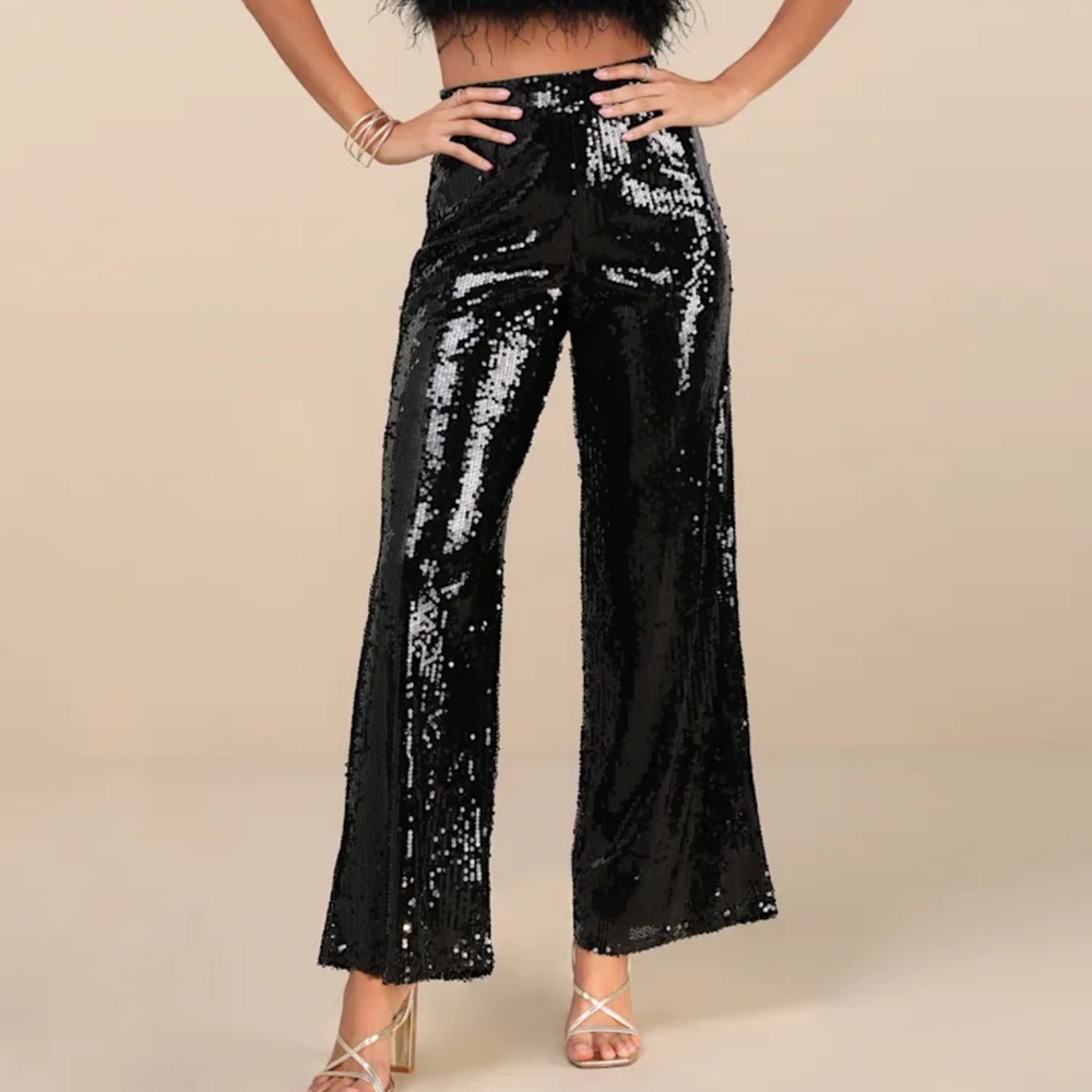 Sequin Pants - Size L